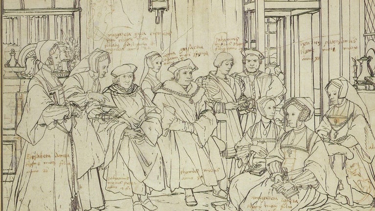 Study for the portrait of the More family
